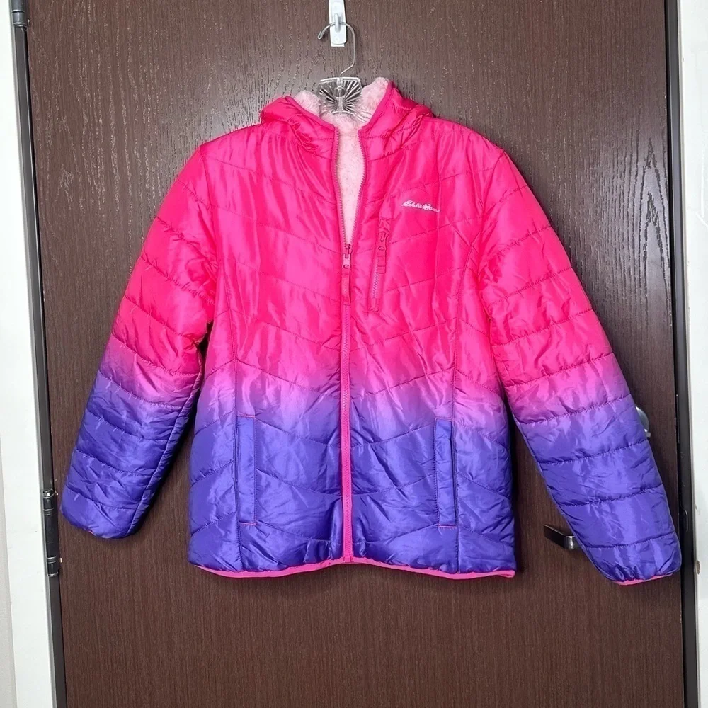 Eddie Bauer Deer Harbor Reversible Hooded Coat